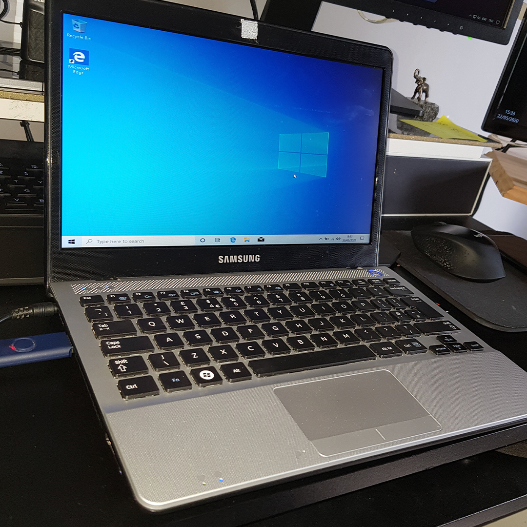 Samsung laptop repaired