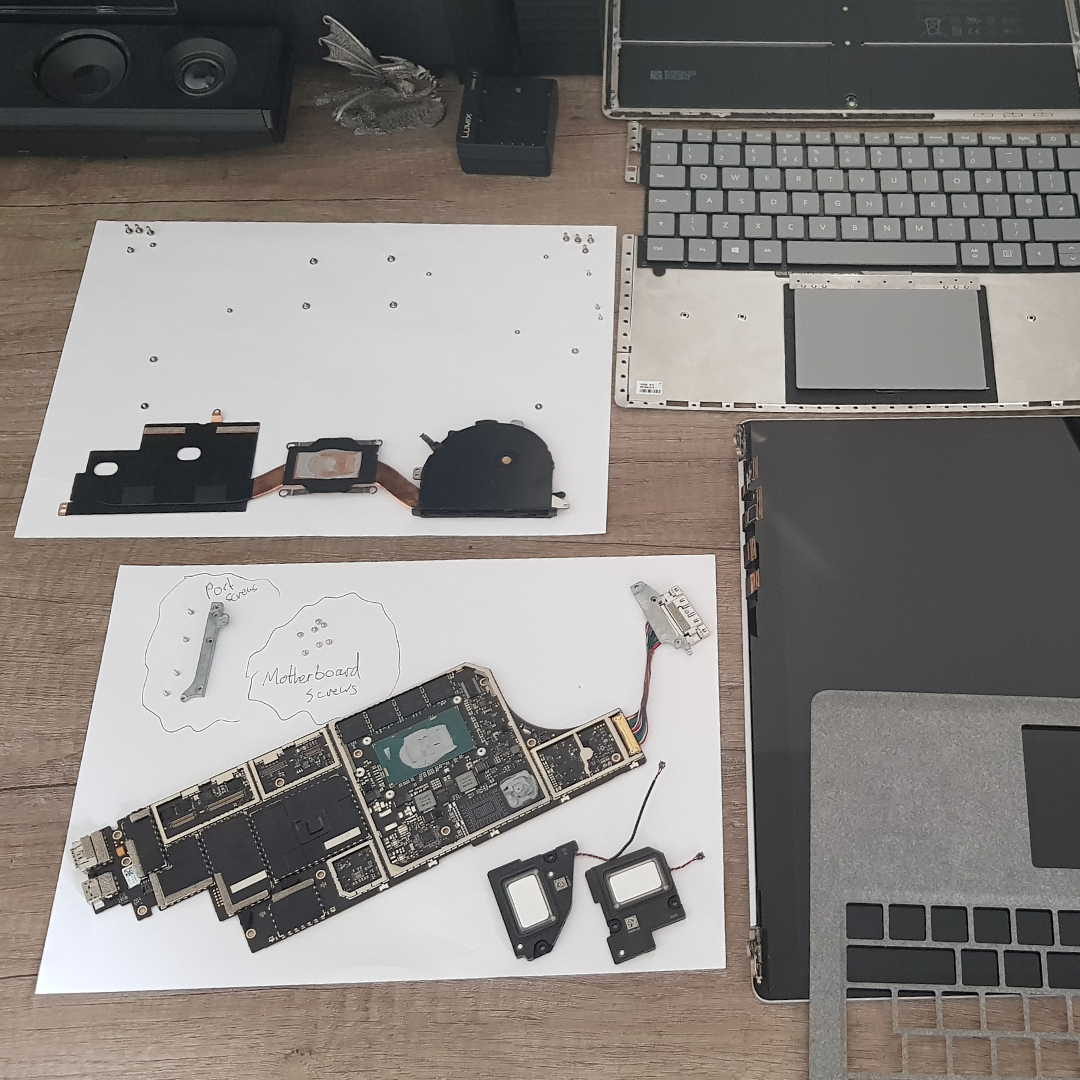 Surface Laptop internals